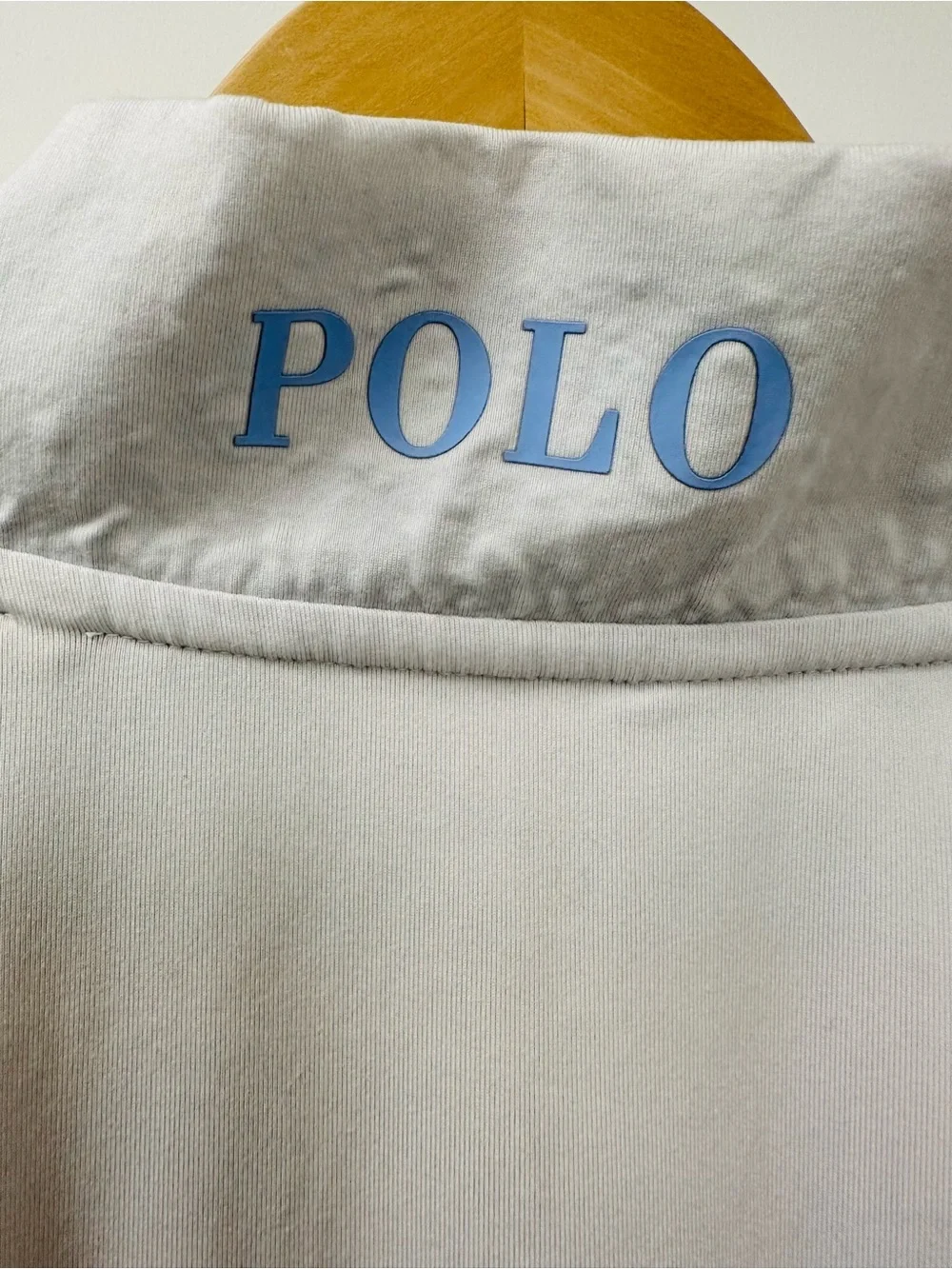 Polo by Ralph Lauren Light Grey Quarter-Zip Long Sleeve Pullover